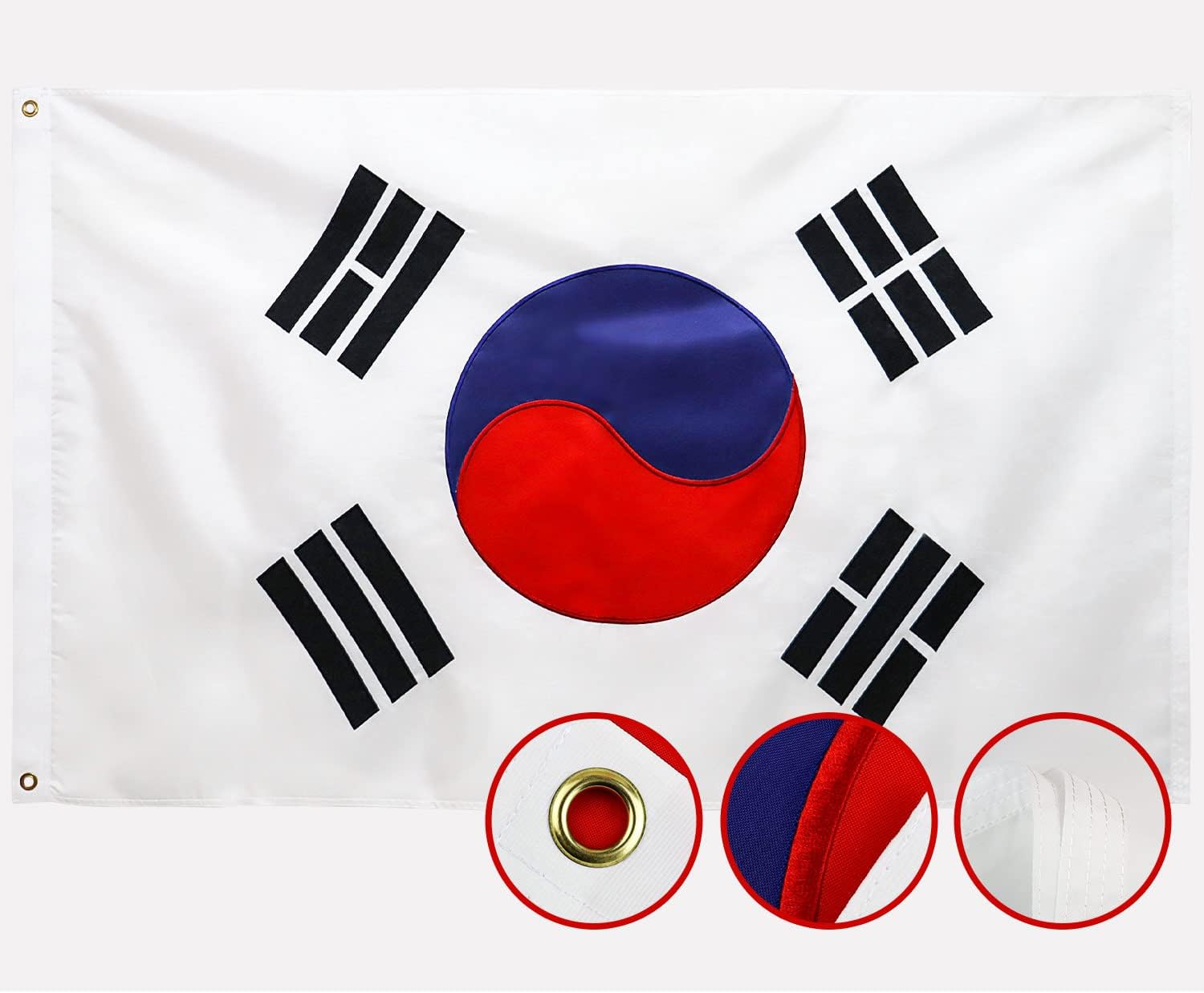 泸溪韩国国旗 3x5ft